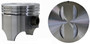 Enginetech P3016(1)030 Cast .030" Oversized Piston for 1962-1969 Chevy Pontiac Bel Air Biscayne Brookwood Camaro Caprice - Single