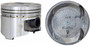 Enginetech P4718(4).50 Cast .50mm Oversized Piston Set for 1993-1994 Mitsubishi Eclipse - Set of 4 - OEM-Spec - For Engine Rebuilds
