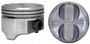 Enginetech K1598(8)P060 Cast .060" Oversized Piston & Ring Kit for 1987-1995 Chevy GMC Buick Oldsmobile Commercial Chassis C1500 - Set of 8