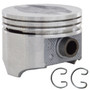 Enginetech P1529(1)040 Cast .040" Oversized Piston for 1966-1976 Ford Mercury Country Sedan Country Squire Custom Custom 500 F-100 - Single