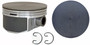 Enginetech P6019(8)STD Cast Standard Piston Set for 2005-2010 Dodge Chrysler Jeep 300 Challenger Charger Magnum Grand Cherokee - Set of 8