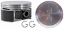 Enginetech P3065(4).75 Hypereutectic .75mm Oversized Piston Set for 1996-1999 Chevy Buick Oldsmobile Pontiac Cavalier Malibu - Set of 4