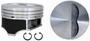 Enginetech P3094(8)040 Cast .040" Oversized Piston Set - Set of 8 - OEM-Spec Replacement