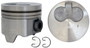Enginetech P3015(8)030 Cast .030" Oversized Piston Set - Set of 8 - OEM-Spec Replacement