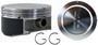 Enginetech P3038(6).50 Hypereutectic .50mm Oversized Piston Set for 1995-2008 Chevy Buick Oldsmobile Pontiac LeSabre Grand Prix - Set of 6