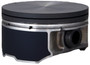 Enginetech P4014(6).50 Cast .50mm Oversized Piston Set for 2001-2004 Nissan INFINITI QX4 Pathfinder - Set of 6 - OEM-Spec