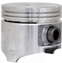 Enginetech K3004(6)P030 Cast .030" Oversized Piston & Ring Kit for 1987-2003 Dodge B150 B1500 B250 B2500 D100 - Set of 6