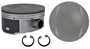 Enginetech P5063(8).50 Cast .50mm Oversized Piston Set for 2004-2015 Nissan INFINITI QX56 Armada NV2500 NV3500 Pathfinder - Set of 8