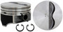 Enginetech P3093(8)060 Cast .060" Oversized Piston Set for 1993-1993 Chevy Commercial Chassis - Set of 8 - OEM-Spec - For Engine Rebuilds