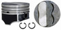 Enginetech P3095(8)030 Cast .030" Oversized Piston Set for 1969-1999 Chevy GMC C1500 C1500 Suburban C15 C15 Suburban - Set of 8