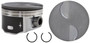 Enginetech P5095(8)STD Cast Standard Piston Set for 2010-2016 Chevy GMC Avalanche Colorado Express 1500 Express 2500 Express 3500 - Set of 8