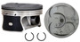 Enginetech P5090(6)STD Cast Standard Piston Set for 2008-2016 Chevy GMC Buick Pontiac Enclave LaCrosse CTS SRX STS - Set of 6