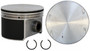 Enginetech P6017(6)STD Cast Standard Piston Set for 1998-2001 Dodge Chrysler Concorde Intrepid - Set of 6 - OEM-Spec - For Engine Rebuilds