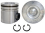 Enginetech P5022(6)020 Cast .020" Oversized Piston Set for 1998-2002 Dodge Ram 2500 Ram 3500 - Set of 6 - OEM-Spec - For Engine Rebuilds