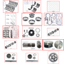 Enginetech MKCR3.8DP Master Engine Rebuild Kit for 2004-2005 Chrysler 3.8L V6 .040" Over Bore (3.820")
