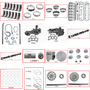 Enginetech MKCR225A Master Engine Rebuild Kit for 1982-1987 Dodge 3.7L V6 .020" Over Bore (3.420")