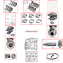 Enginetech MKF140PP Master Engine Rebuild Kit for 1991-1992 Ford 140 2.3L 4-Cyl .030" Over Bore (3.810")