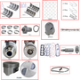 Enginetech MKF140RP Master Engine Rebuild Kit for 1995-1997 Ford 140 2.3L 4-Cyl .030" Over Bore (3.810")
