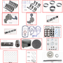 Enginetech MKF183Q Master Engine Rebuild Kit for 1999-1999 Ford 183 3.0L V6 .030" Over Bore (3.535")