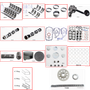 Enginetech MKF183R Master Engine Rebuild Kit for 1999-1999 Ford 183 3.0L V6 .040" Over Bore (3.545")