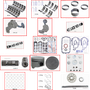 Enginetech MKF183T Master Engine Rebuild Kit for 1999-2001 Ford 183 3.0L V6 .030" Over Bore (3.535")