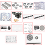 Enginetech MKCR360EP Master Engine Rebuild Kit for 1971-1973 Plymouth 5.9L V8 .020" Over Bore (4.020")