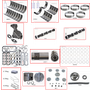 Enginetech MKF360P Master Engine Rebuild Kit for 1968-1973 Ford 360 5.9L V8 .060" Over Bore (4.110")