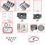 Enginetech MKMA2.0DP Master Engine Rebuild Kit for 1986-1987 Mazda 2.0L 4-Cyl .040" Over Bore (3.425")