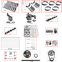Enginetech MKF429P Master Engine Rebuild Kit for 1980-1989 Ford 429 7.0L V8 .040" Over Bore (4.400")