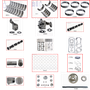 Enginetech MKF460BP Master Engine Rebuild Kit for 1988-1992 Ford 460 7.5L V8 .060" Over Bore (4.420")
