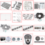 Enginetech MKIS5.3CP Master Engine Rebuild Kit for 2004-2004 Isuzu 5.3L V8 .030" Over Bore (3.810")