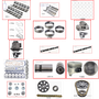 Enginetech MKJ242BP Master Engine Rebuild Kit for 1992-1993 Jeep 242 4.0L V6 .030" Over Bore (3.905")