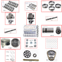 Enginetech MKJ242B Master Engine Rebuild Kit for 1992-1993 Jeep 242 4.0L V6 Standard Bore (3.875")
