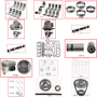 Enginetech MKJ150 Master Engine Rebuild Kit for 1983-1985 Jeep 150 2.5L 4-Cyl .030" Over Bore (3.905")