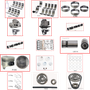 Enginetech MKJ150A Master Engine Rebuild Kit for 1986-1990 Jeep 150 2.5L 4-Cyl .020" Over Bore (3.895")