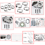 Enginetech RCC217P Engine Rebuild Kit for 2007-2008 Saturn 217 3.6L V6 .020" Over Bore (3.720")