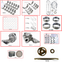 Enginetech RCC207BP Engine Rebuild Kit for 2000-2003 Chevy 207 3.4L V6 Standard Bore (3.620")