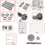 Enginetech RCC307 Engine Rebuild Kit for 1968-1973 Chevy 307 5.0L V8 .040" Over Bore (3.915")