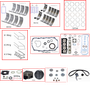 Enginetech RCCR148EP Engine Rebuild Kit for 2002-2004 Chrysler 2.4L 4-Cyl .030" Over Bore (3.475")