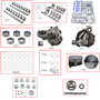 Enginetech RCC454AP Engine Rebuild Kit for 1971-1979 Chevy 454 7.4L V8 .060" Over Bore (4.310")