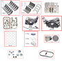 Enginetech RCCR3.0 Engine Rebuild Kit for 1987-1993 Dodge 3.0L V6 .040" Over Bore (3.625")