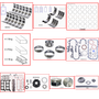 Enginetech RCCR3.8EP Engine Rebuild Kit for 2006-2007 Chrysler 3.8L V6 .040" Over Bore (3.820")