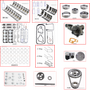 Enginetech RCCR360FP Engine Rebuild Kit for 2002-2003 Dodge 5.9L V8 Standard Bore (4.000")