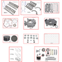 Enginetech RCCR287BP Engine Rebuild Kit for 2004-2007 Dodge 4.7L V8 .020" Over Bore (3.680")