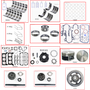 Enginetech RCCR3.8GP Engine Rebuild Kit for 2004-2004 Chrysler 3.8L V6 .020" Over Bore (3.800")