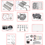 Enginetech RCCR287GP Engine Rebuild Kit for 2004-2007 Dodge 4.7L V8 .030" Over Bore (3.690")