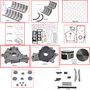 Enginetech RCCR167BP Engine Rebuild Kit for 2007-2008 Dodge 2.7L V6 .030" Over Bore (3.415")