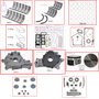 Enginetech RCCR167AP Engine Rebuild Kit for 2002-2007 Dodge 2.7L V6 Standard Bore (3.385")