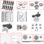 Enginetech RCCR225C Engine Rebuild Kit for 1982-1987 Dodge 3.7L V6 .020" Over Bore (3.420")