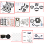 Enginetech RCCR201GP Engine Rebuild Kit for 2009-2010 Chrysler 3.3L V6 .030" Over Bore (3.690")
